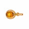 Pendentif en or jaune 750 avec citrine ovale 58 Facettes 5861071RV