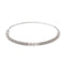 Bracelet jonc en or blanc 750 (18 carats) 58 Facettes 5910016CN