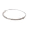 Bracelet jonc en or blanc 750 (18 carats) 58 Facettes 5910016CN