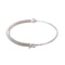 Bracelet jonc en or blanc 750 (18 carats) 58 Facettes 5910016CN