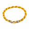 Bracelet - Maille torsadée en or jaune 750 58 Facettes 5955638CN