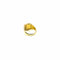 Bague Chevalière blason en or jaune, émail et diamants 58 Facettes Z15B51773