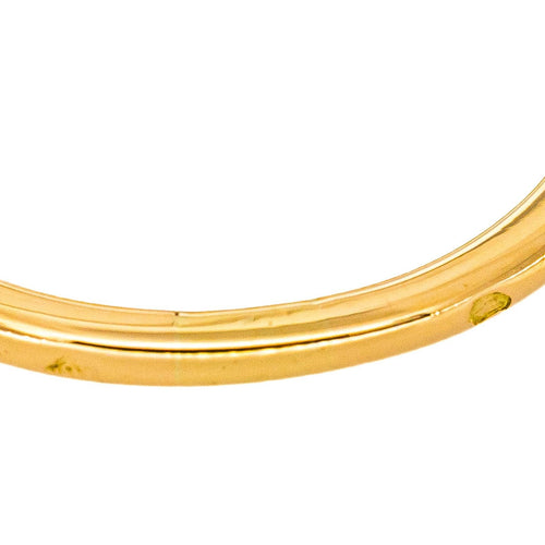 Bague marquise en or jaune 750 (18 carats), saphir et diamants 58 Facettes 5994000CN