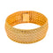 Bracelet manchette en or jaune 750 (18 carats) 58 Facettes 6002481CN
