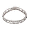 Bracelet Art déco en platine 950 et or blanc 750, diamants 58 Facettes 6003320CN