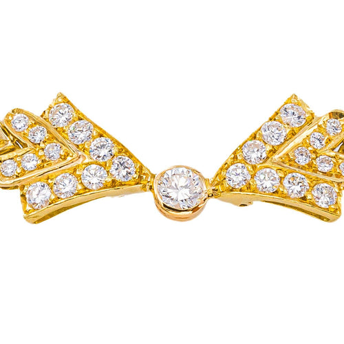 Bracelet en or jaune 750 et diamants 58 Facettes 6032222CN