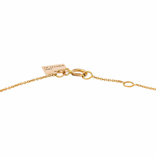 Ginette NY - Bracelet Mini Straw en or rose 18k, maille forçat 58 Facettes 6098428CN