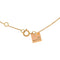 Ginette NY - Bracelet Mini Straw en or rose 18k, maille forçat 58 Facettes 6098428CN