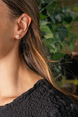 Boucles d’oreilles en or jaune 18k avec perles de culture 58 Facettes 6119738CN