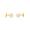 Boucles d’oreilles en or jaune 18k avec perles de culture 58 Facettes 6119738CN