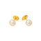 Boucles d’oreilles en or jaune 18k avec perles de culture 58 Facettes 6119738CN