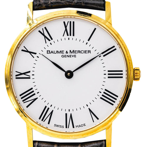 Baume & Mercier - Montre Classima en or jaune 750 (18 carats) 58 Facettes 6177905CN