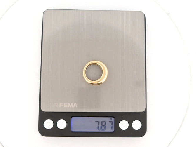 Chaumet - Bague jonc anneau 092764 en or jaune 18k 58 Facettes 277759