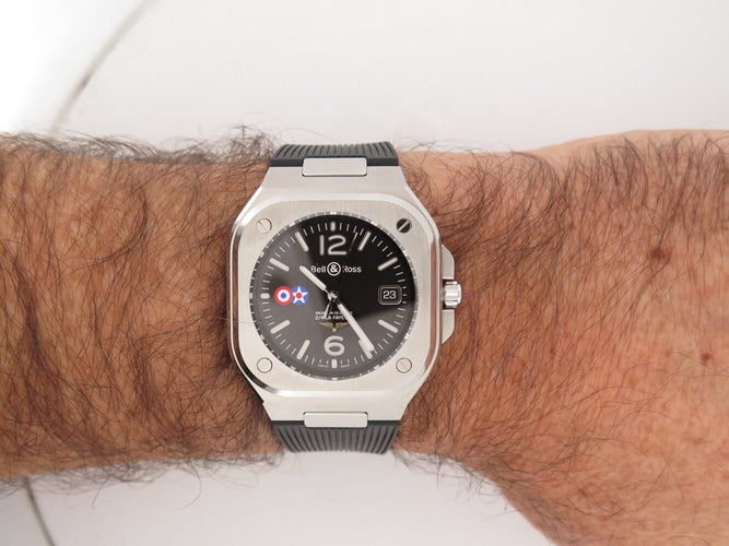 Bell & Ross - Montre BR05A Escadron de chasse Lafayette 42 mm, édition limitée 58 Facettes 277709