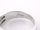 Poiray - Bague Quadrille en or blanc 18k, 17 diamants, taille 59 58 Facettes 277341