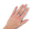 Cartier - Bague Méli Mélo en platine 950, diamants et pierres, taille 52 58 Facettes 277711