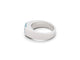 Cartier - Bague Tank aigue-marine en or blanc 18k, taille 48 58 Facettes 277688