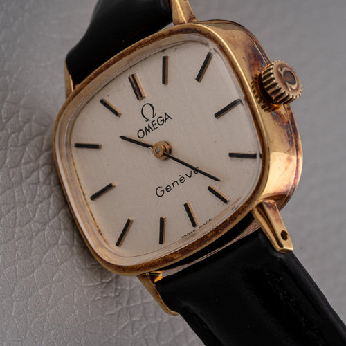 Omega - Montre Genève 18 kt en or jaune, réf. 511.413 58 Facettes TOT-12004