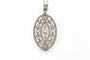 Pendentif Pendentif Art nouveau en or 14 et 18 carats et argent, diamants 2,80 ct 58 Facettes 13627