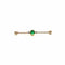Broche Broche en or jaune émeraude et diamants 58 Facettes Z1351861