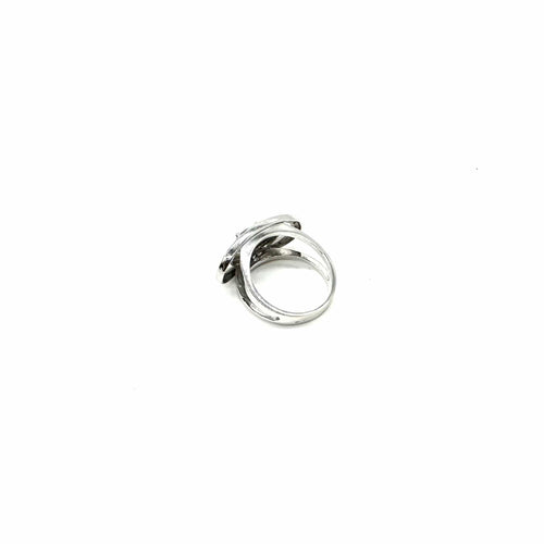 Bague 56 Bague en or blanc 750 avec saphir et diamants 58 Facettes Z15B51758