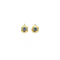 Boucles d'oreilles Boucles d'oreilles en or jaune 750, saphirs et diamants 58 Facettes Z1351697