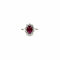 Bague Bague en or blanc rubis et diamants 58 Facettes Z1351556
