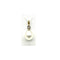 Pendentif Pendentif en or bicolore, diamants et perle de culture 58 Facettes Z1351220