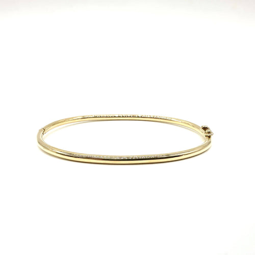 Bracelet Bracelet jonc ouvrant massif en or jaune 750 58 Facettes Z1351546
