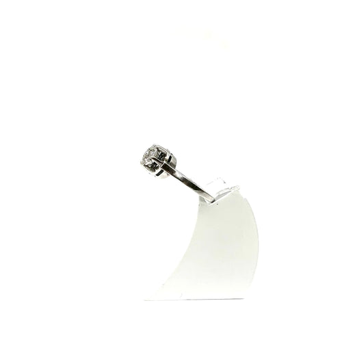 Bague 49 Bague en platine ornée de diamants 58 Facettes Z15B51638