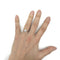 Bague 49 Bague en platine ornée de diamants 58 Facettes Z15B51638