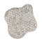 Bague Bague en or blanc pavée de diamants 5,17 ct 58 Facettes G3405
