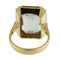 Bague Anello en or jaune avec aigue-marine 58 Facettes G3780