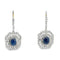 Boucles d'oreilles Sapphire and Diamond Earrings 58 Facettes UN0085
