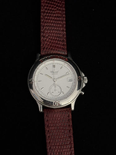 Montre Chopard Mille Miglia - Montre chronographe monopoussoir vintage réf. 8141 58 Facettes