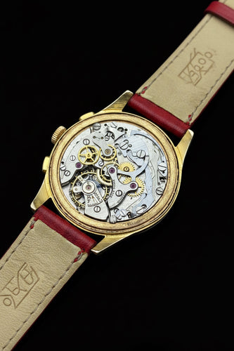 Montre Chronographe Suisse - Chronographe en or jaune 18K 58 Facettes