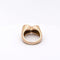 Bague 53 Bague éventail en or jaune 18 carats et diamant 58 Facettes 17189
