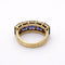 Bague 52 Bague en or jaune 18 carats et iolites 58 Facettes 5583
