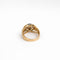 Bague 55 Bague rétro en or jaune 18 carats et saphir 58 Facettes 18697