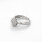 Bague 55 Bague marguerite en or blanc et diamants 58 Facettes 15996