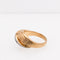 Bague 58 Bague entrelacée en or rose et or blanc avec diamants 58 Facettes 16026