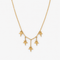 Collier Collier à pampilles étoiles en or jaune 58 Facettes 24802