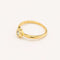 Bague 50 Bague solitaire florale en or jaune et diamant 58 Facettes 25042