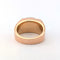 Bague 56 Tank - Bague en or rose et or blanc avec diamants 58 Facettes 25376