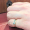 Bague 49 Bague en or jaune et or blanc 18 carats avec diamant 58 Facettes 26369