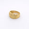 Bague 52 Bague dôme en or jaune et diamants 58 Facettes 26371