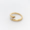 Bague 47 Bague en or jaune 18 carats et diamant 58 Facettes 26373