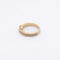 Bague 46 Guy Laroche - Alliance en or jaune et diamants 58 Facettes 26367