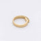 Bague 46 Guy Laroche - Alliance en or jaune et diamants 58 Facettes 26367