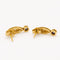 Boucles d'oreilles Boucles d'oreilles marquise en or jaune, diamants et gemmes bleues 58 Facettes 27266